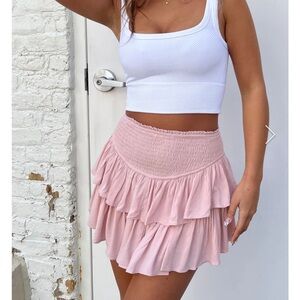 Rock and Rags polka dot skirt